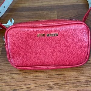 Steve Madden Fanny Pack- red- size small